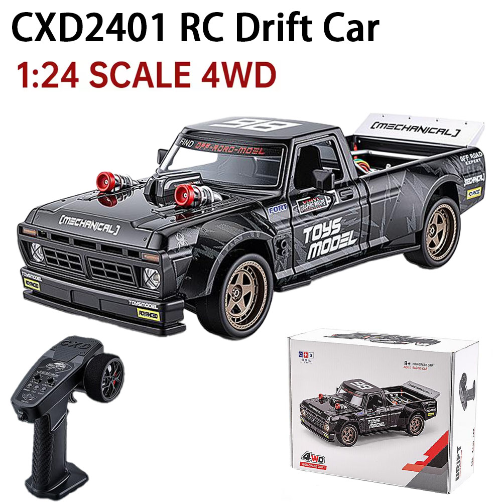 Rc Drift Car 1 24 Scale 4Wd - CXD2401 รถดริฟท์บังคับวิทยุ 1/24 2.4GHz ไจโรในตัว ขับเคลื่อน