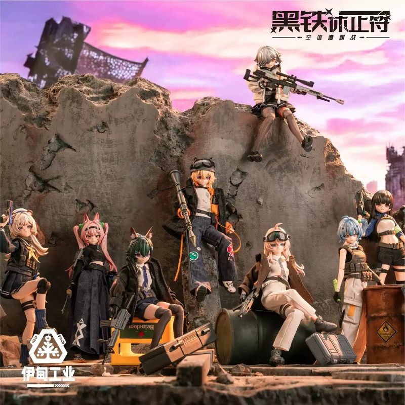 Anime Action Figure Blind Box - 2026 นิว อีเดน ทอยส์ แบล็ค ไอรอน