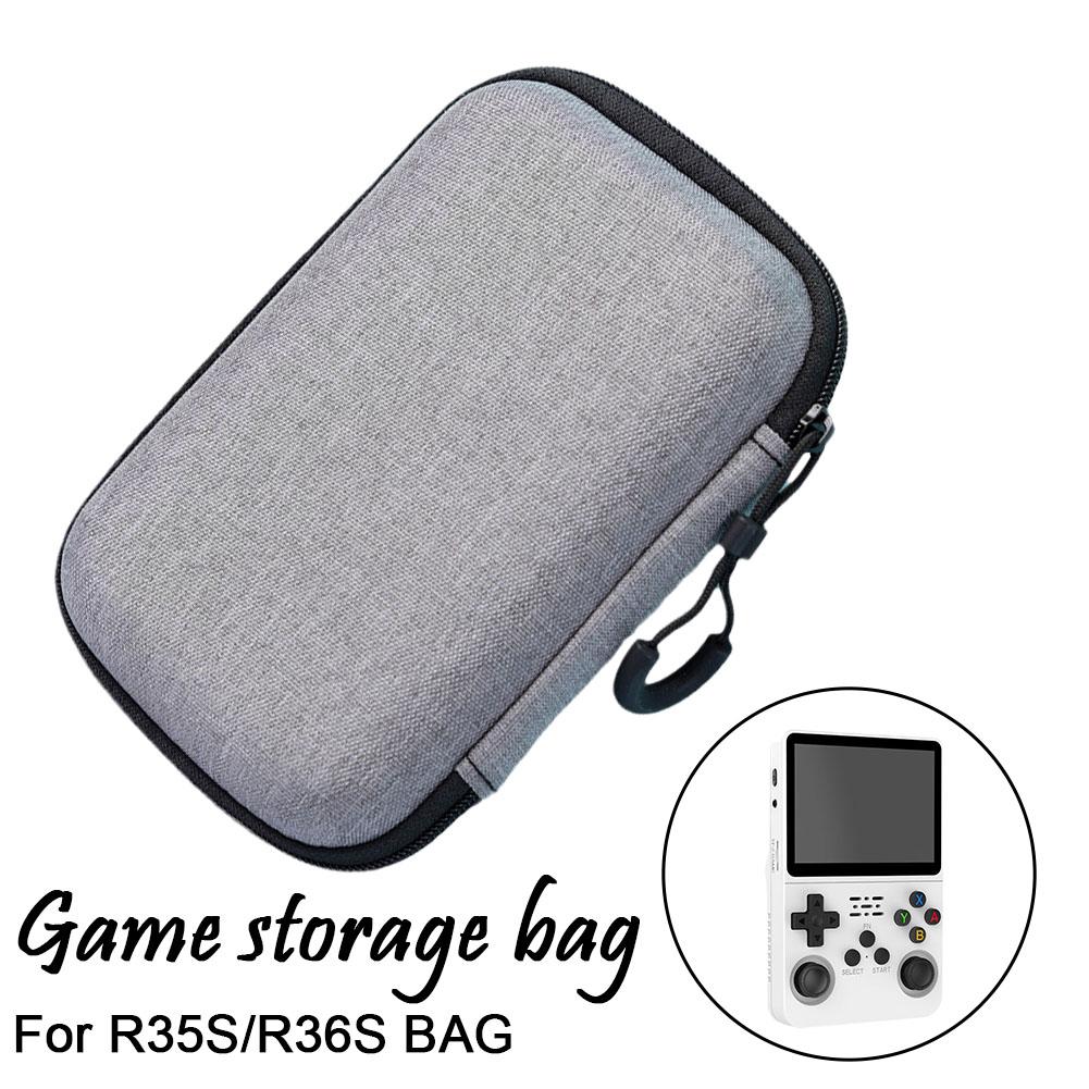 Retro Handheld Game Console R36S - กระเป๋าเก็บเครื่องเล่นเกมพกพา R36S R35S แบบแข็ง EVA ทนทานต่อแรงกระแทก