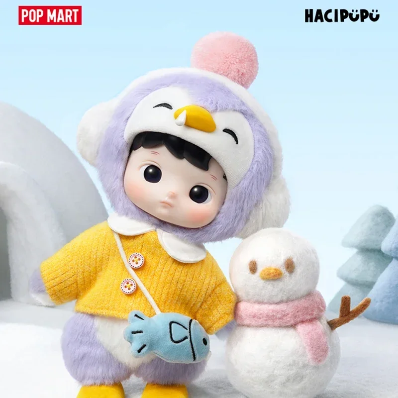 Anime Action Figure Blind Box - POP MART HACIPUPU เพนกวิน 1/8 BJD