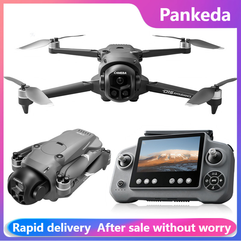 Fpv Brushless Rc Drone 4K - โดรน D15 ระดับมืออาชีพ กล้อง 4K HD