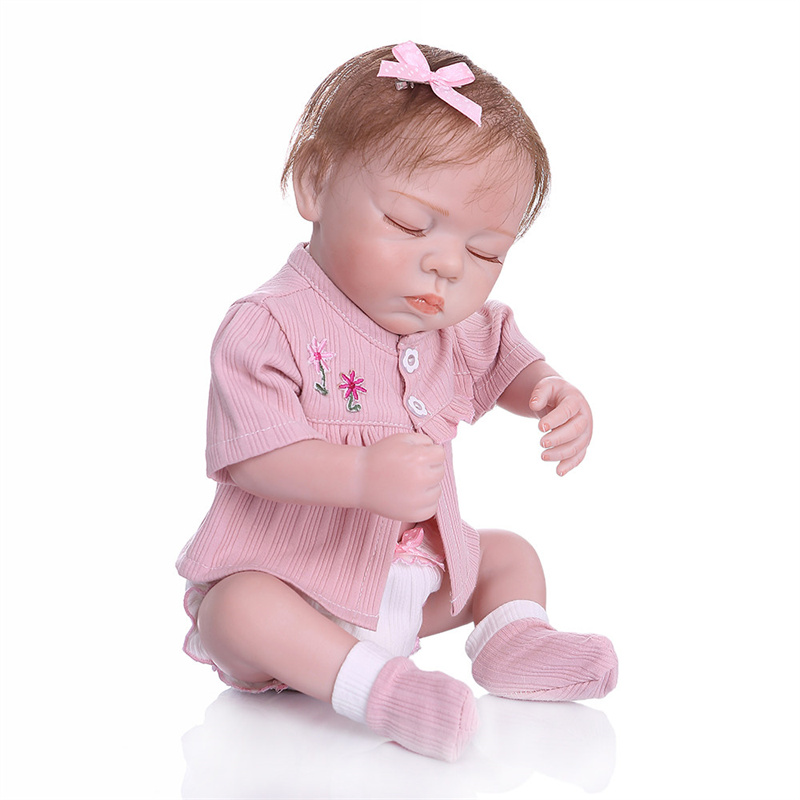 ตุ๊กตาเด็กแรกเกิดขนาด 48 ซม. ท - Reborn Baby Doll Silicone Realistic บทวิจารณ์และราคา