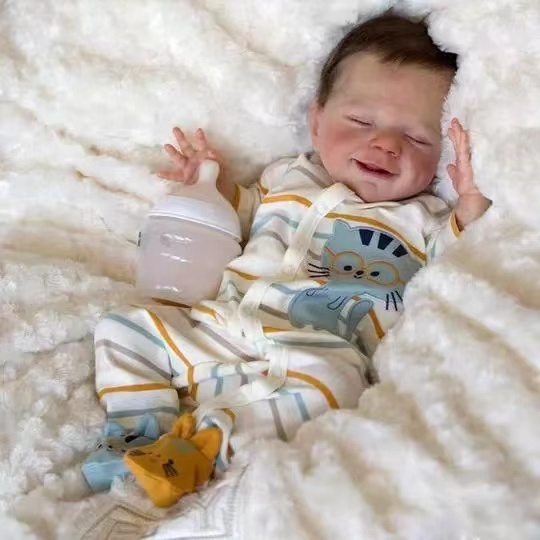 ตุ๊กตาซิลิโคนไวนิลขนาดเล็ก รีบ - Reborn Baby Doll Silicone Realistic บทวิจารณ์และราคา