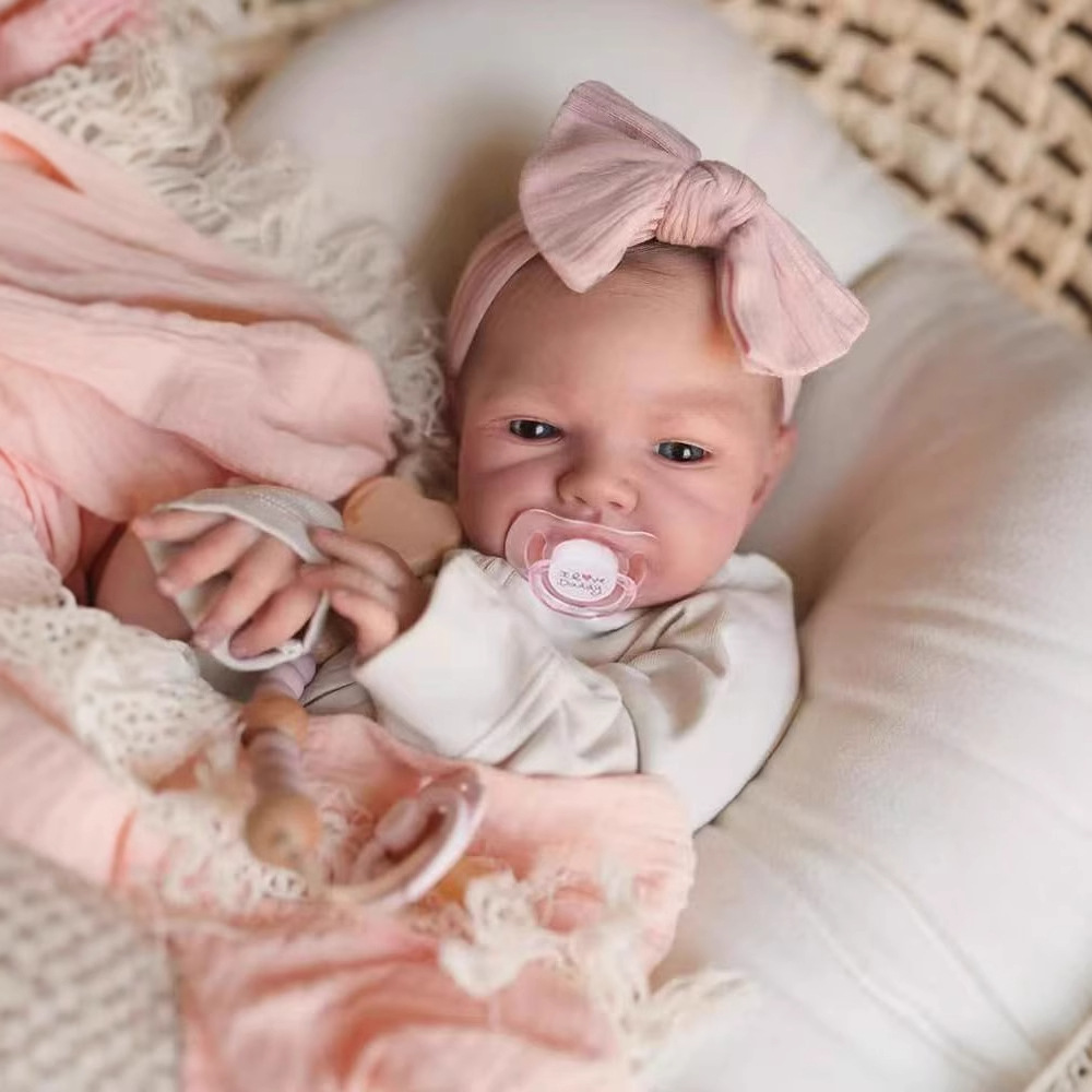 ตุ๊กตาซิลิโคนรีบอร์นขนาด 48 ซม - Reborn Baby Doll Silicone Realistic บทวิจารณ์และราคา