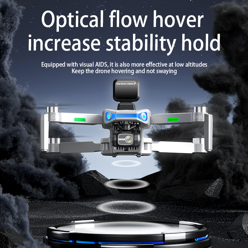 โดรนควอดคอปเตอร์ 3 แกนกันสั่น  - Fpv Brushless Rc Drone 4K บทวิจารณ์และราคา