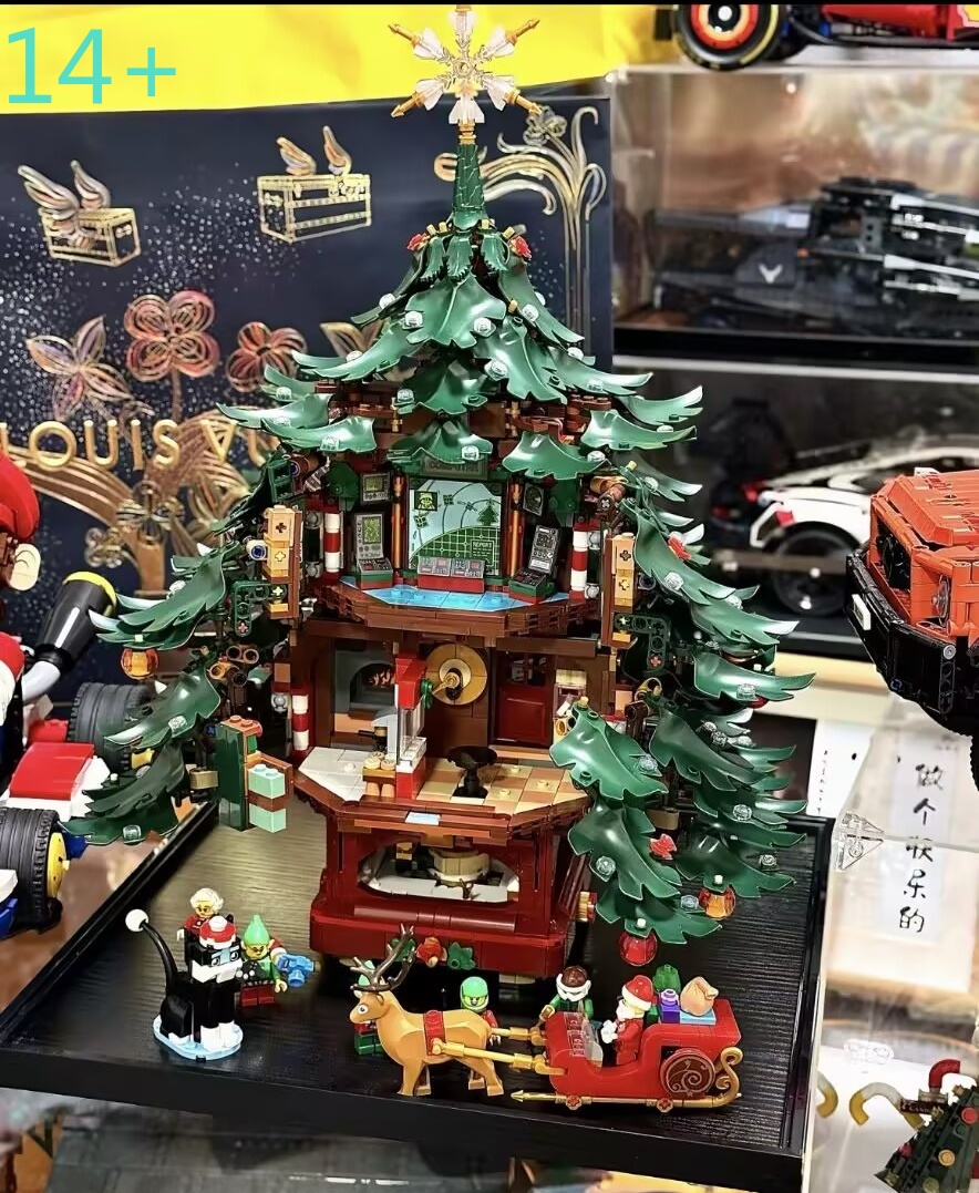 ชุดตัวต่อสร้างโมเดลต้นคริสต์มา - Building Blocks บทวิจารณ์และราคา