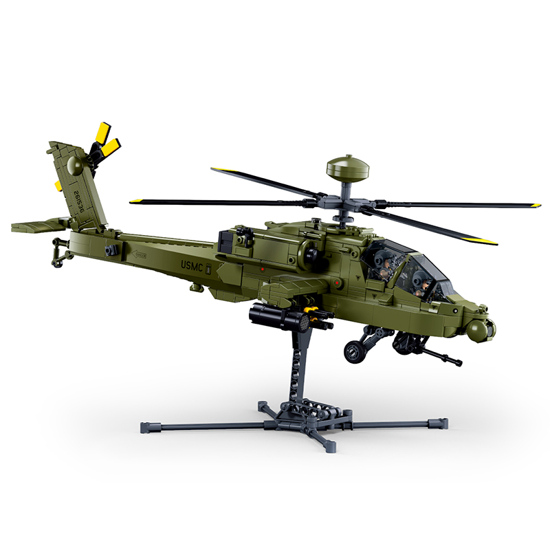 Sluban M38‑B1536 โมเดลเฮลิคอปเ - Lego Compatible Military Tank บทวิจารณ์และราคา
