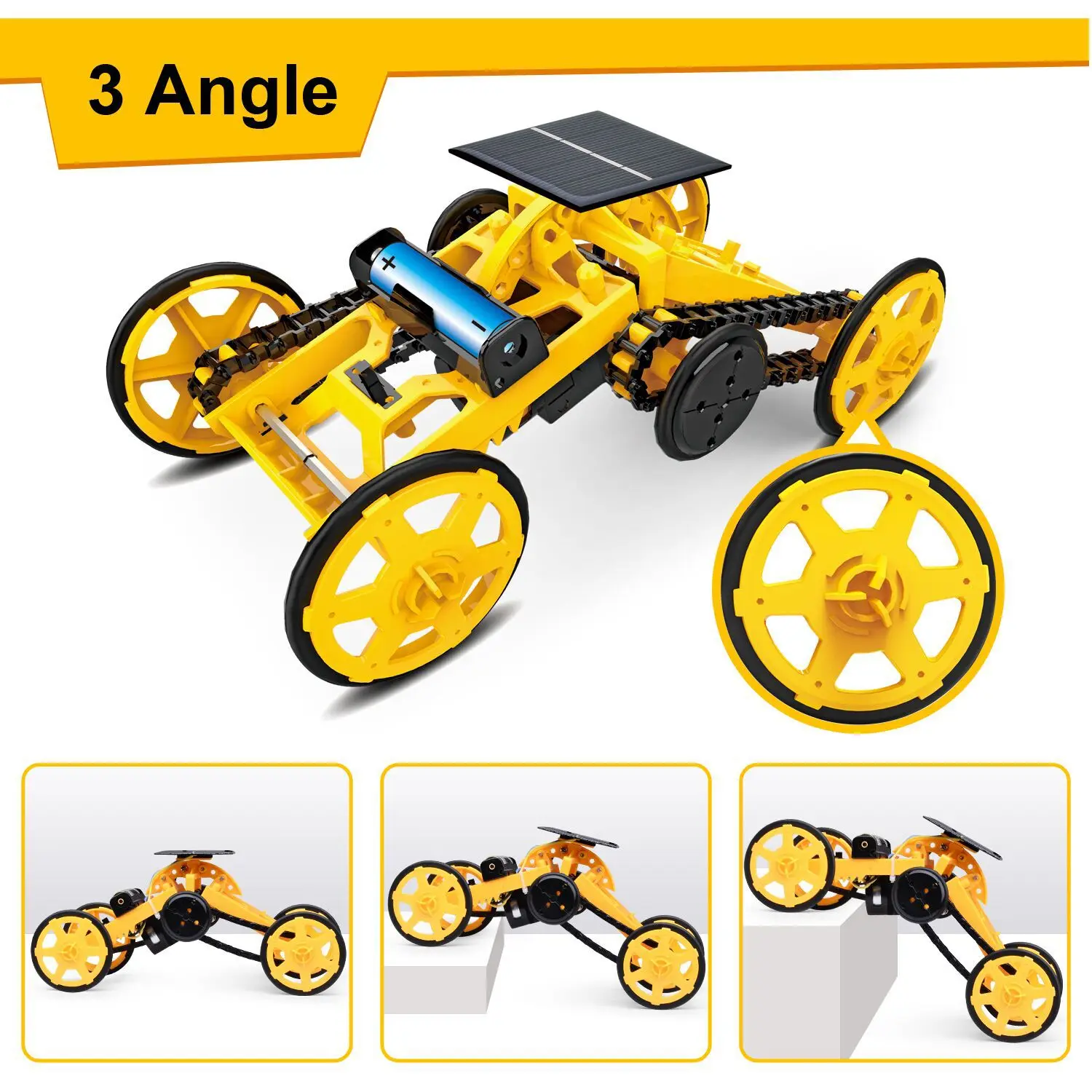 ชุดของเล่นพลังงานแสงอาทิตย์ ขอ - Stem Solar Robot Kit For Kids บทวิจารณ์และราคา