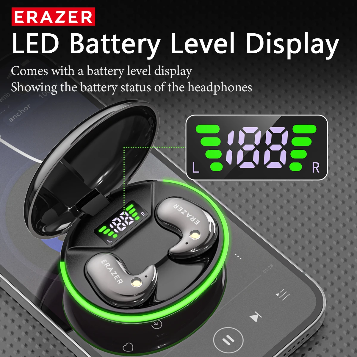 หูฟังบลูทูธแบบอินเอียร์ EARZER - Video Games บทวิจารณ์และราคา