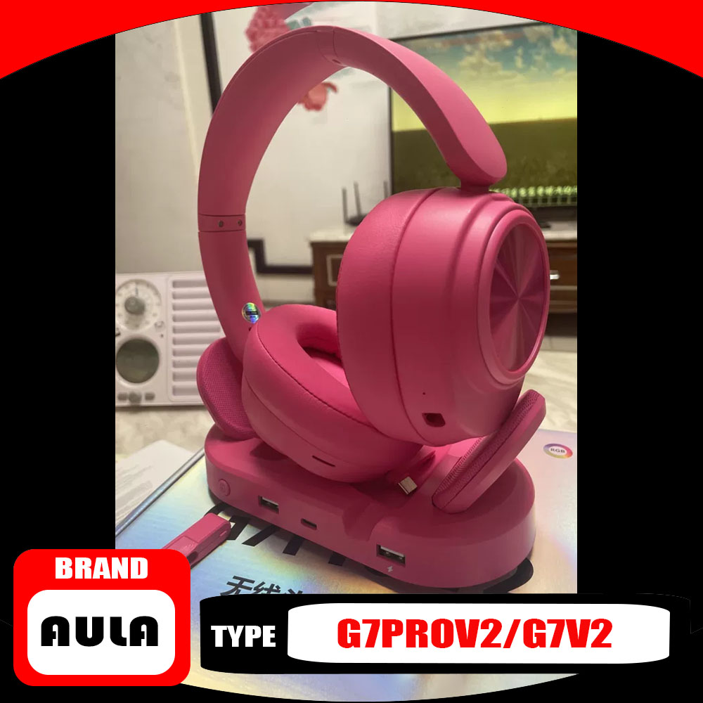 หูฟังแบบครอบหู AULA G7 Pro V2  - Video Games บทวิจารณ์และราคา