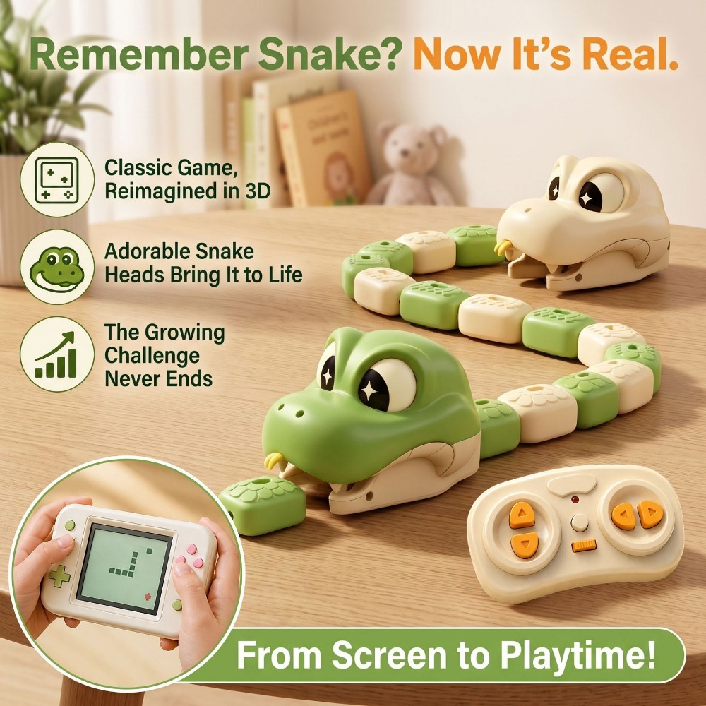 ของเล่นงูแม่เหล็กควบคุมระยะไกล - Educational Toys บทวิจารณ์และราคา