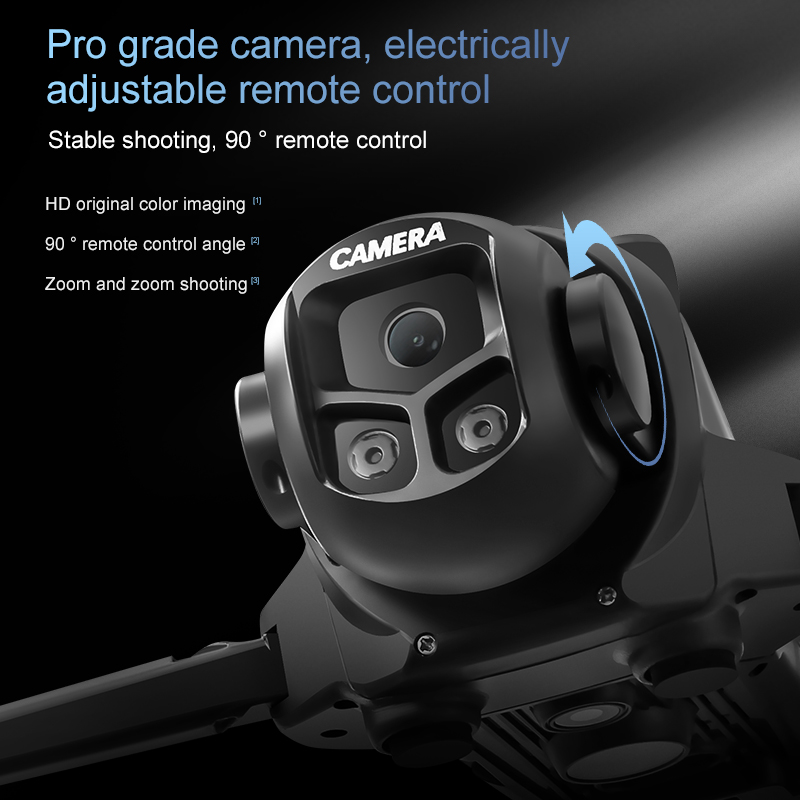 โดรน D15 ระดับมืออาชีพ กล้อง 4 - Fpv Brushless Rc Drone 4K บทวิจารณ์และราคา