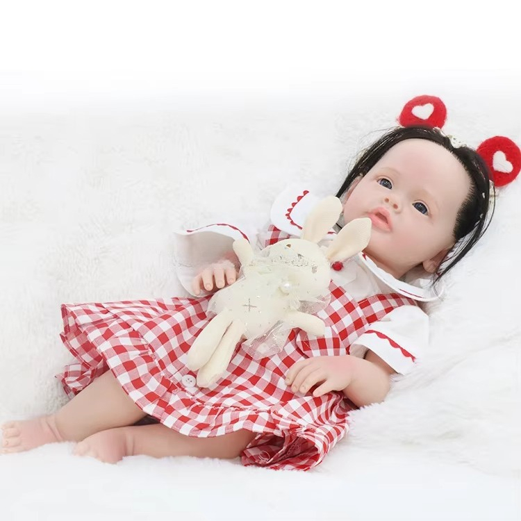 ตุ๊กตาเด็กผู้หญิงทำจากซิลิโคนแ - Reborn Baby Doll Silicone Realistic บทวิจารณ์และราคา