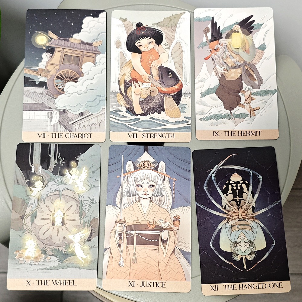 ไพ่ทาโรต์โยไค 78 ชิ้น ไพ่ทาโรต - Tarot Cards Deck With Guidebook บทวิจารณ์และราคา